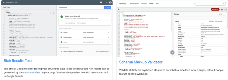 schema markup ช่วยในการจัดอันดับ SEO อย่างไร และเครื่องมือตรวจสอบ structured data ของ Google